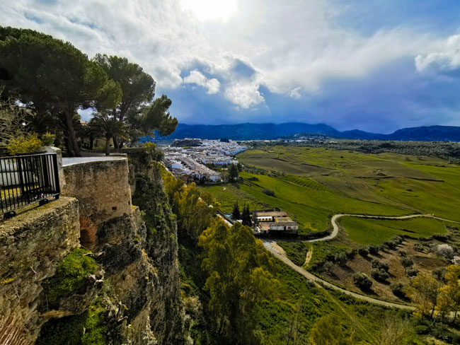 Que ver en Ronda: vistas desde el Palacio de Mondragon