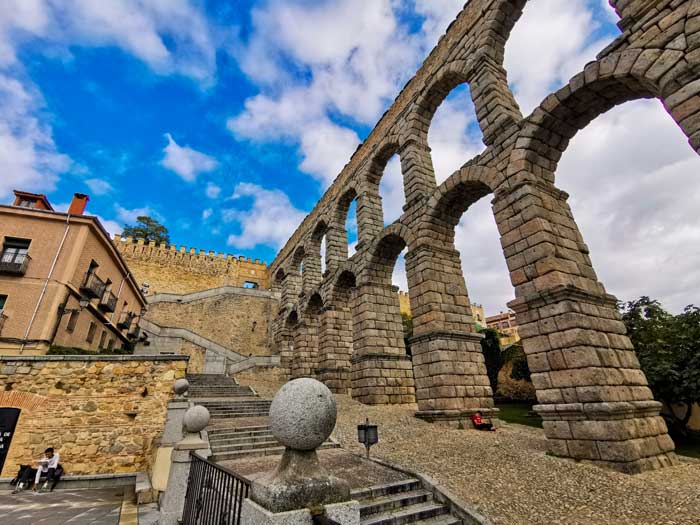 Acueducto de Segovia. Ruta medieval