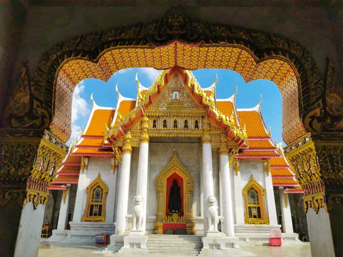 Que ver en Bangkok: Wat Benchamabophit