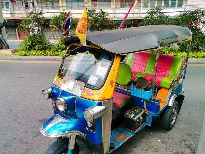 Que ver en Bangkok: Tuktuk