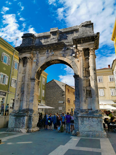 Arco de los Sergios, Pula - Que ver en Istria