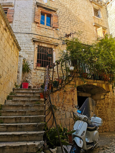 Calle medievales. Qué ver en Trogir