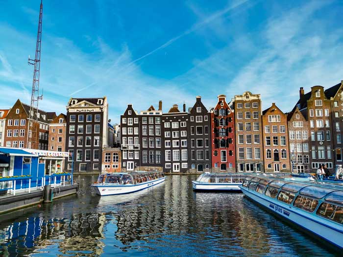 Casas tipicas de Amsterda, - Que ver en Amsterdam