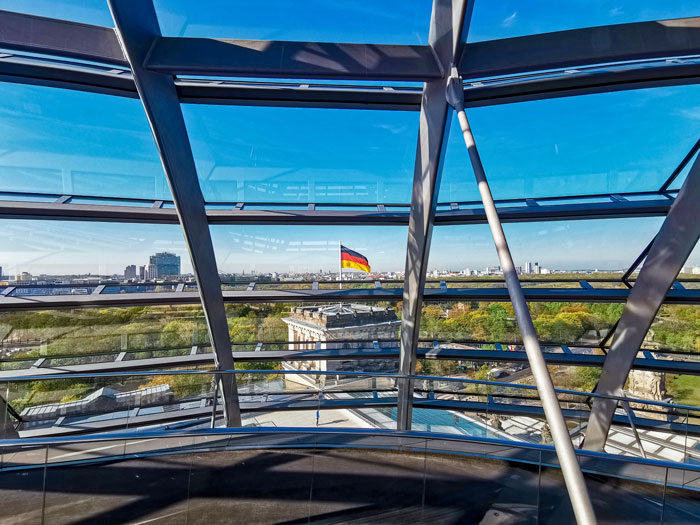 Cupula del Reichstag Que ver en Berlin