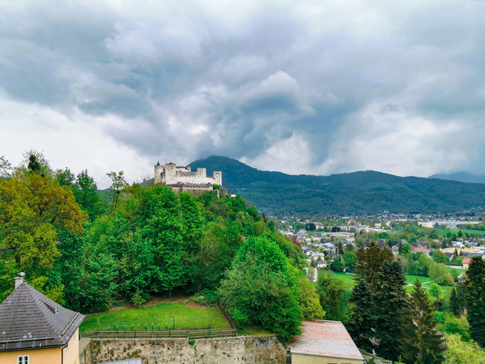 Vistas desde la colina Hohensalzbur Que ver en Salzburgo