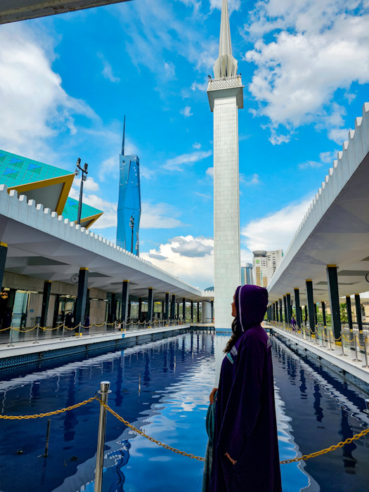 Mezquita Nacional Que ver en Kuala Lumpur